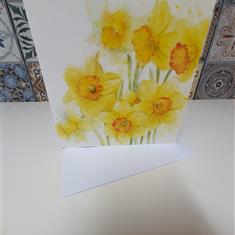 Daffodil floral art 