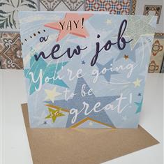New Job, You&#39;re going to be so great greeting card