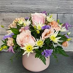 Soft pastel arrangement