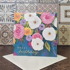 Happy Birthday greetings card